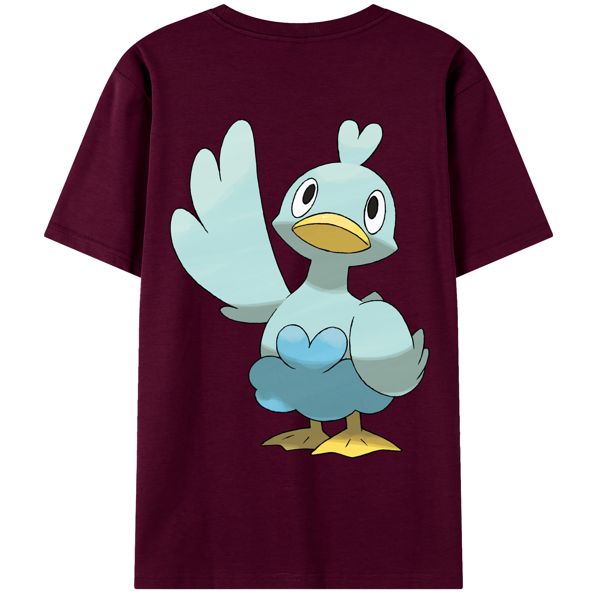 （画像用） ポケットモンスター Pokémon レディース半袖Tシャツ(バックプリント)